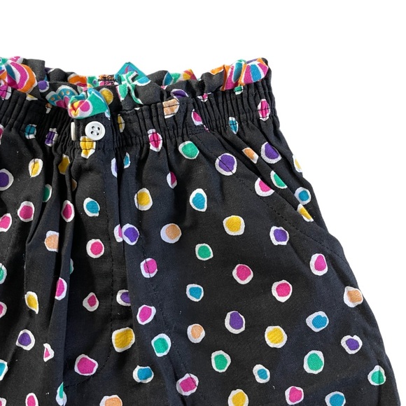 Retro New Moves Multicolored Dotted Shorts - Picture 7 of 7